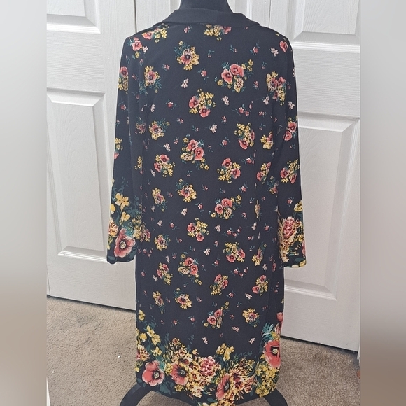 Kaii Los Angeles Floral Duster / Open Robe Size S - Picture 5 of 11